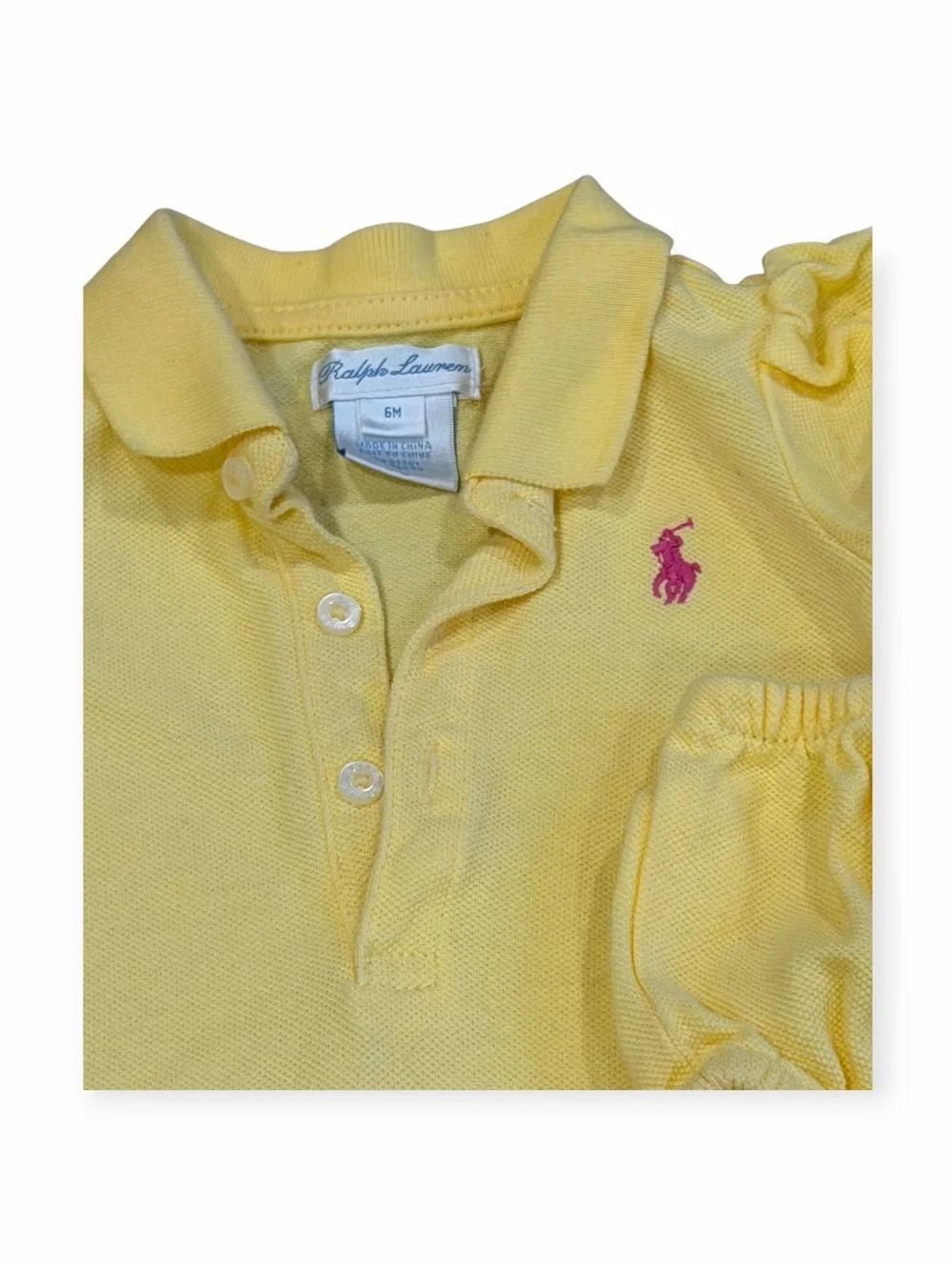Ralph Lauren soft yellow